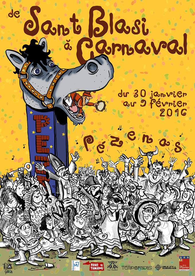 Programme détaillé de la Saint Blaise à Carnaval de Pézenas 2017