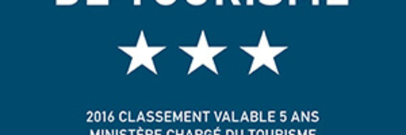 3 étoiles tourisme gite