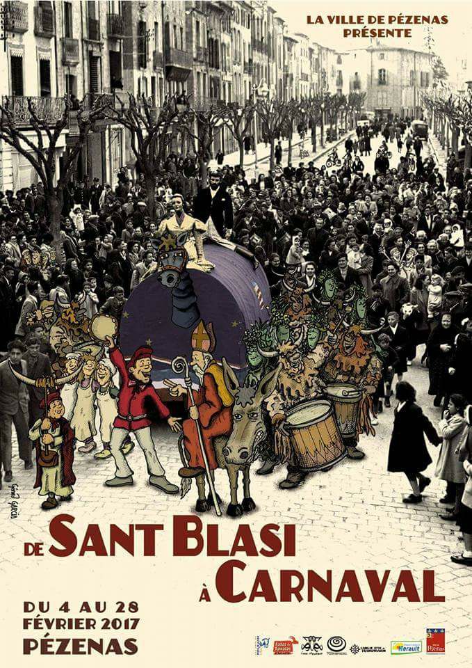 saint blaise et carnaval à Pezenas