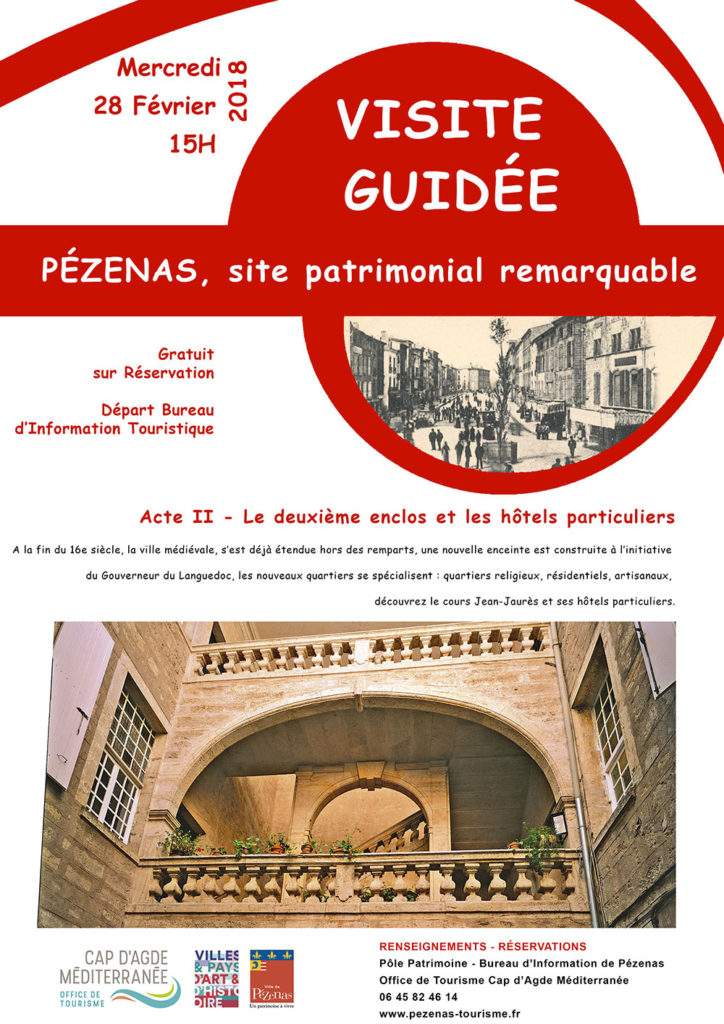 visite gratuite de pezenas patrimoine