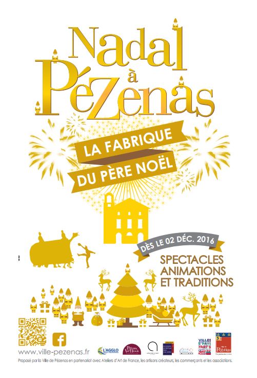 Vacances de Noël à Pézenas, Nadal, spectacles et feux d’artifices
