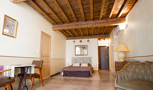 chambre duplex pezenas baignoire soleil